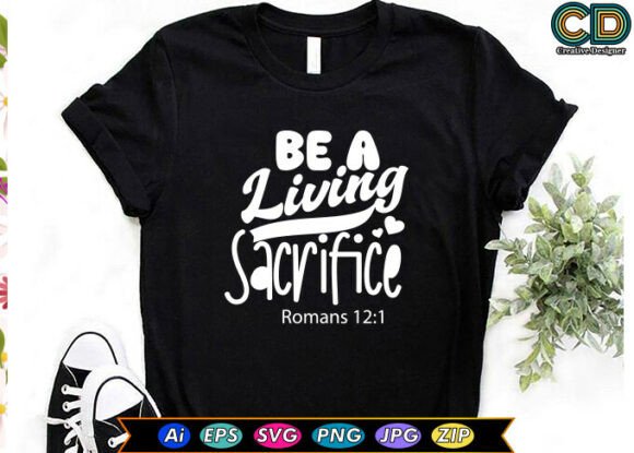 Be a Living Sacrifice Embroidery Design Review