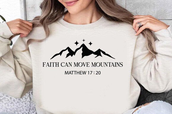 Faith Can Move Mountains: A Design Worth Stitching?