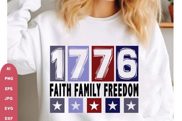 FAITH FAMILY FREEDOM 1776 Embroidery Design Review