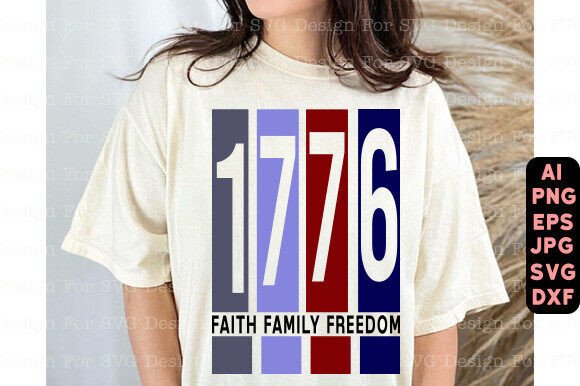 FAITH FAMILY FREEDOM 1776 Embroidery Design Review