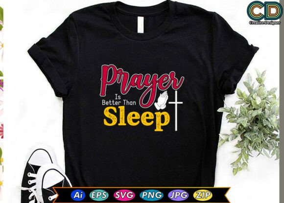 Prayer Is Better Than Sleep Embroidery Design Review