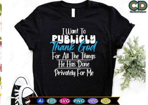 Publicly Thanking God Through Embroidery