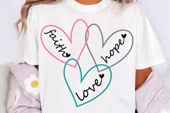 Review: Faith Hope Love Hearts SVG for Embroidery Projects