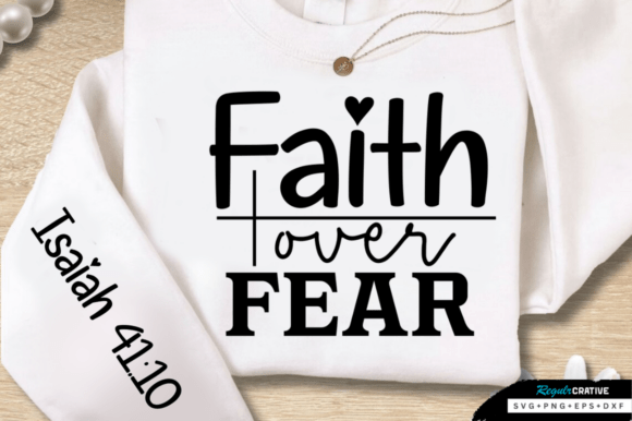 Reviewing Faith over Fear Sleeve SVG for Real Embroidery Projects