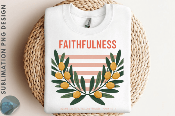 Reviewing Faithfulness the Lord is Faithful PNG Design