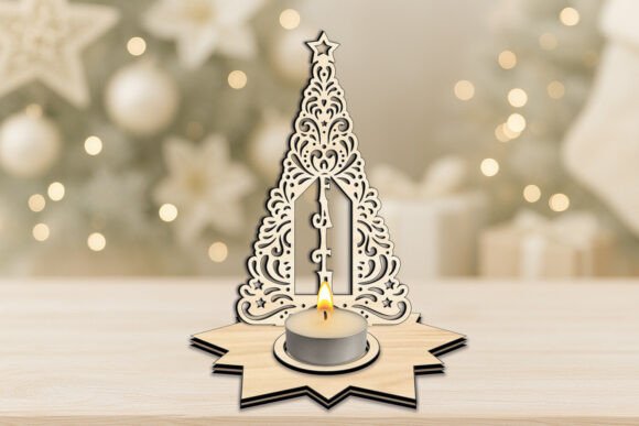 Reviewing the Faith Christmas Tree Candle Holder SVG for Real Projects